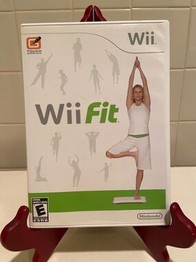 🌺Nintendo Wii Fit Game Only With Manual
